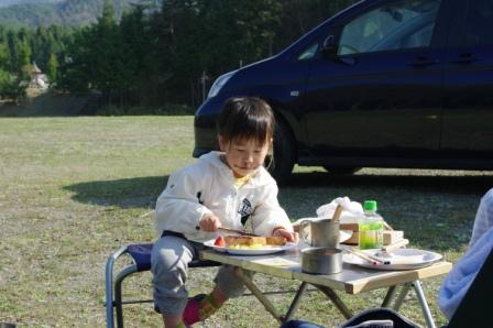 散歩の後は、