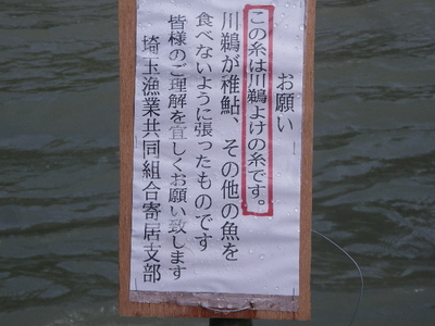 カワウの防除