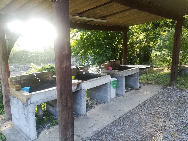 魚を釣って食べる。in観光農園キャンプ場