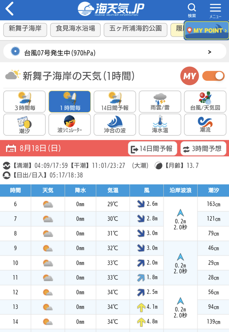 カヤック　新舞子　タコイチでした