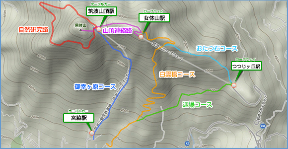 息子と山歩き　筑波山へ