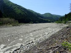 根尾川東谷の砂漠地帯でフライフィッシングの動画をUP