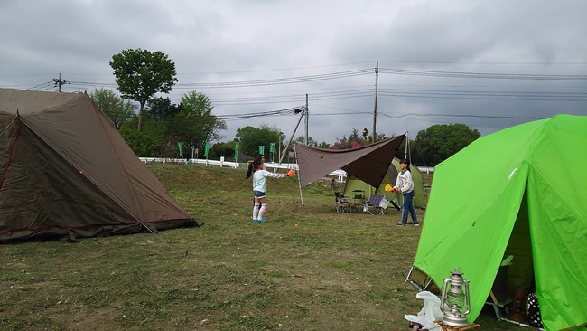 学校橋河原キャンプ2016.4