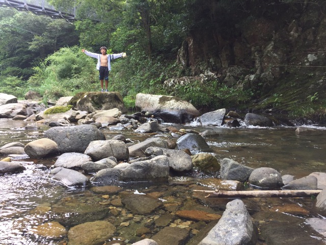 熊本天草 風来望 川遊び海遊び