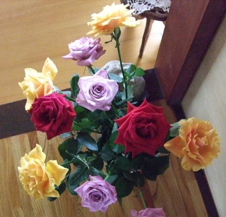 バラの花