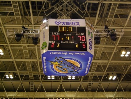 レイクス、首位琉球に先勝