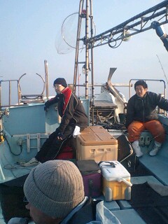12月23日誰よりも早く掛け…＠若潮丸