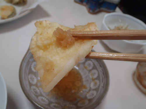 ワイルドなアレを油で揚げてやったぜぇ～