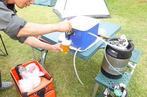 釣り＆キャンプ　釣った魚を食う！　そして飲む！！