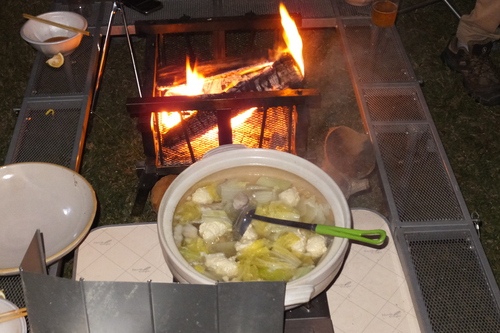 釣り＆キャンプ　釣った魚を食う！　そして飲む！！