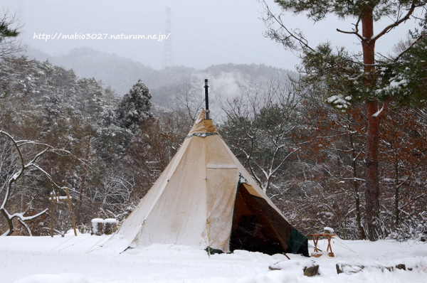 自然の森ファミリーオートキャンプ場　2014.1.18-19