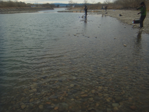 「北方ます釣り場」増水、白濁してますが     最終話