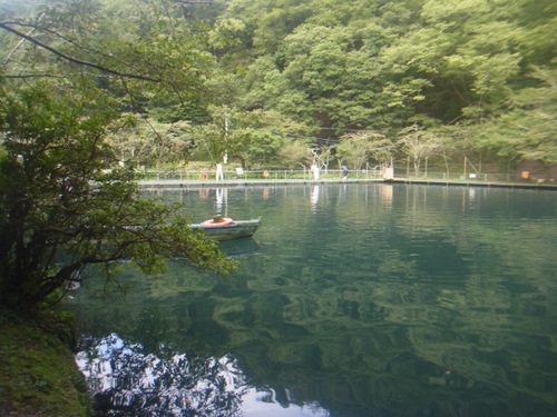 「醒ヶ井養鱒場」お盆休み明け釣行    その１
