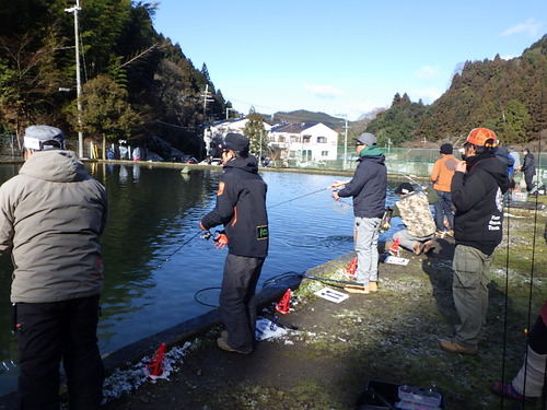「千早川マス釣り場」トラキンエキスパート参戦記      その４