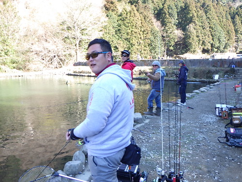「千早川マス釣り場」トラキンエキスパート参戦記      その６