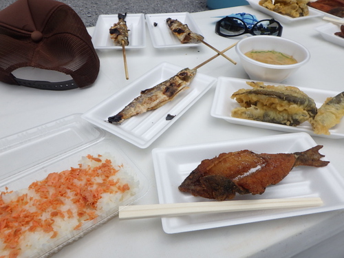 「醒ヶ井養鱒場」七夕の日釣行     その２