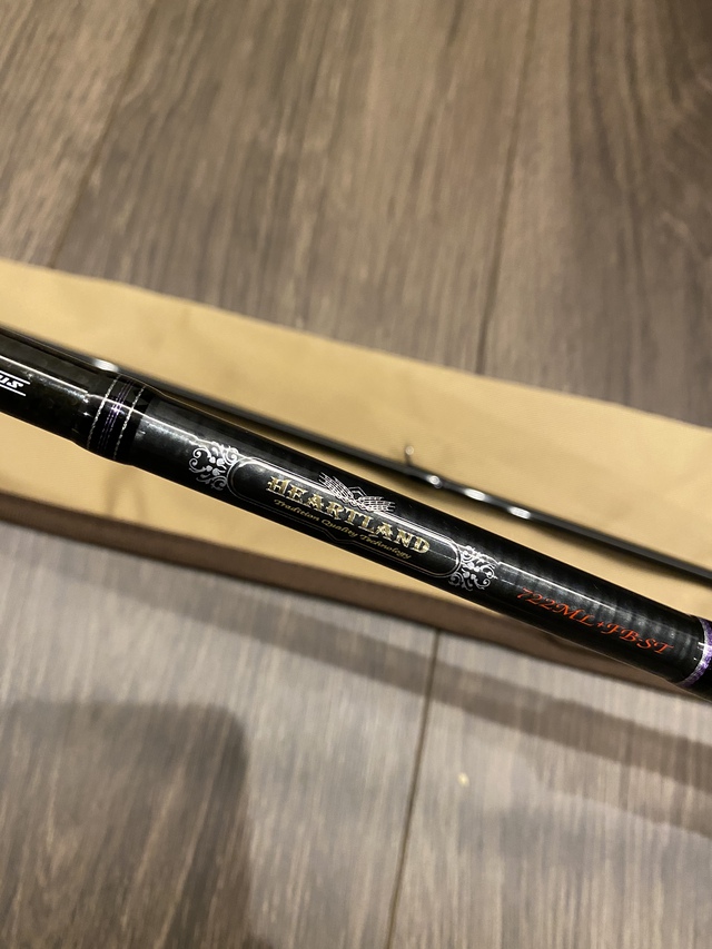 美品】DAIWA ハートランド 722ML+FB-ST - ロッド