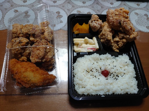 本日も唐揚げ