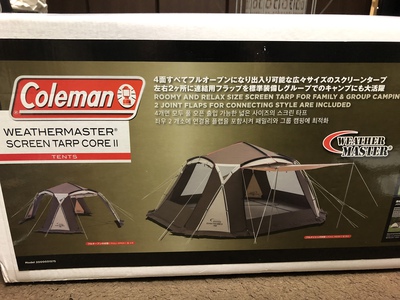 Coleman コールマン ウェザーマスター スクリーン タープ コア Ⅱ