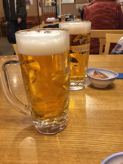 食って飲んで寝ますよ〜