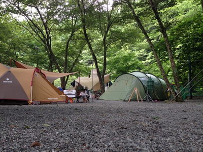 丹沢で夏キャンプ！！〜白石オートキャンプ場〜7/16・17・18〜1日目〜