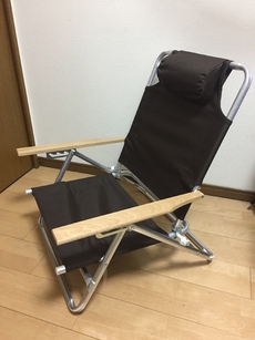 お気に入りグッズ☆ ハイランダーのリクライニング ローチェア