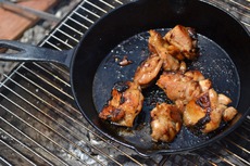 【キャンプ飯】男キャンプのお手軽・調理、うどん・焼き鳥など