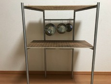 【DIY】スチールウッドラックを自作してみた！