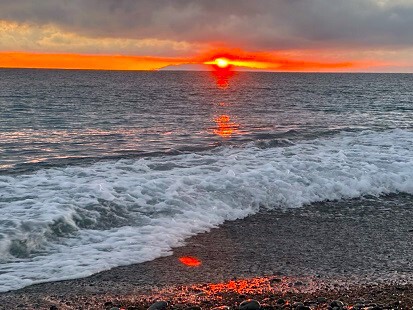 夕方も出撃