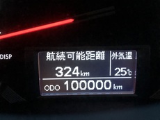 リラックスワゴンも１０万Kmに