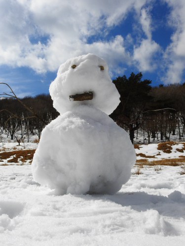 峰山高原　雪遊び♪