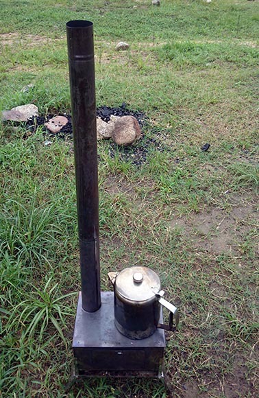 雨の笠置キャンプ（２日目）