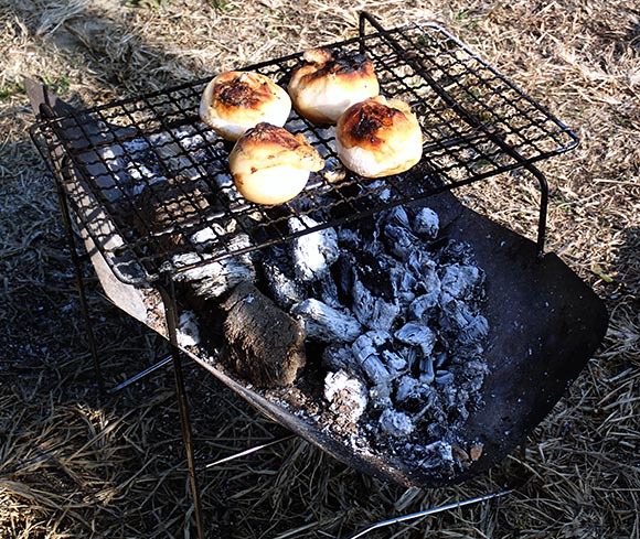 正月キャンプ（２日目）