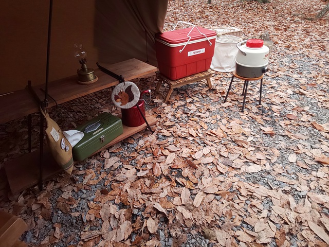落ち葉の杜キャンプ