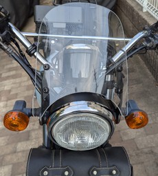 250TR～メーターバイザーとカメラの取付～