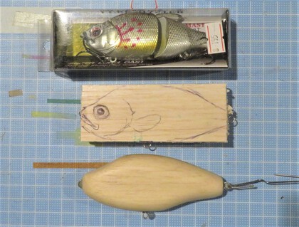 タイでルアー作ってみた その2 バラマンディ用ハンドメイドルアー