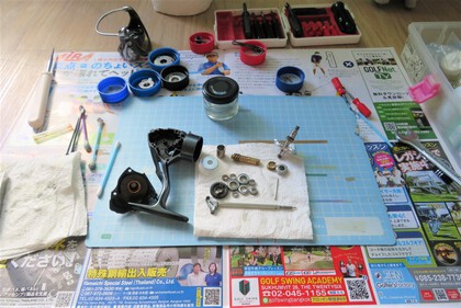 タイでリール整備してみた その2