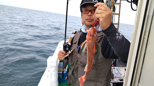 鯛ラバ便出てきました。大鯛ン・・・？。おおタラ(;´д｀)トホホ