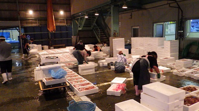 秋の味覚ー底引き網漁解禁