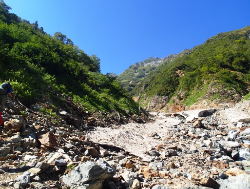 9月 紅葉の始まり 針ノ木・鹿島槍縦走①扇沢～針ノ木峠