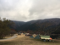 12月田貫湖キャンプ場と長者ヶ岳