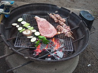 北軽井沢スウィートグラス　３　食事＆虫