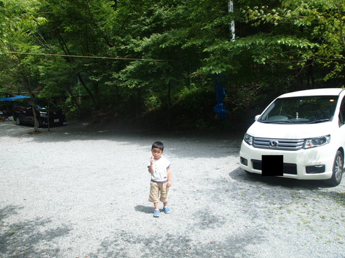 初の神奈川県でのファミキャン「白石オートキャンプ場（西丹沢）」