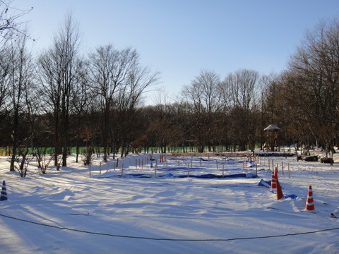 北軽井沢スウィートグラス☆雪中キャン