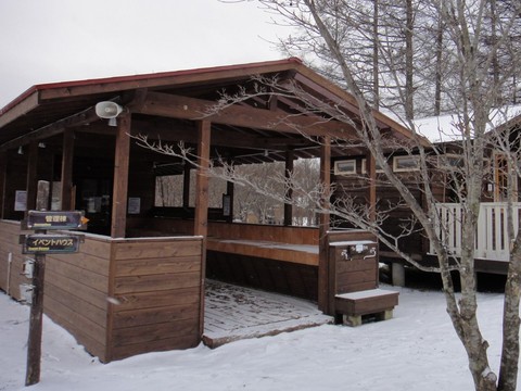 北軽井沢スウィートグラス☆雪中キャン