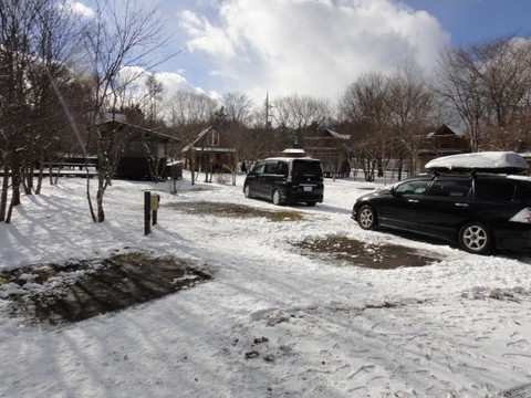 北軽井沢スウィートグラス☆雪中キャン