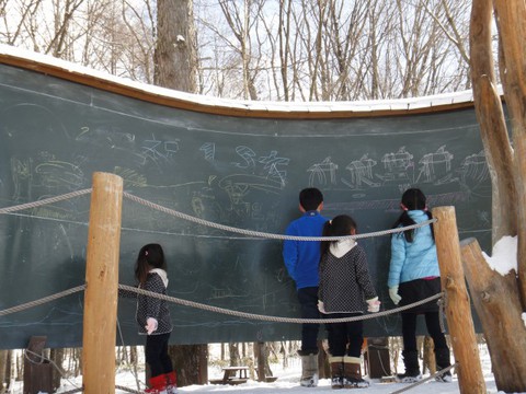 北軽井沢スウィートグラス☆雪中キャン