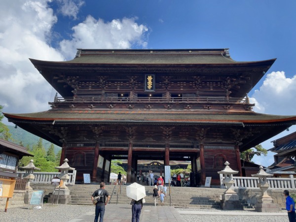 野尻湖～黒姫高原～善光寺