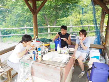 大船渡キャンプ２日目♪海と雨と花火のキャンプ！