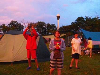 大船渡キャンプ２日目♪海と雨と花火のキャンプ！